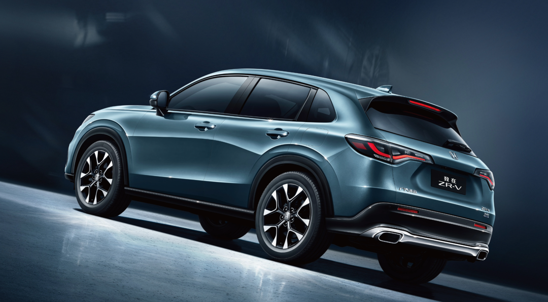 融入轿跑suv设计元素 广汽本田zr-v致在官图发布