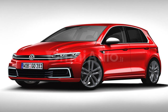 第八代高尔夫渲染图曝光 今年年底亮相