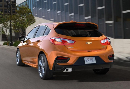 雪佛兰科鲁兹掀背版官图 北美车展首发