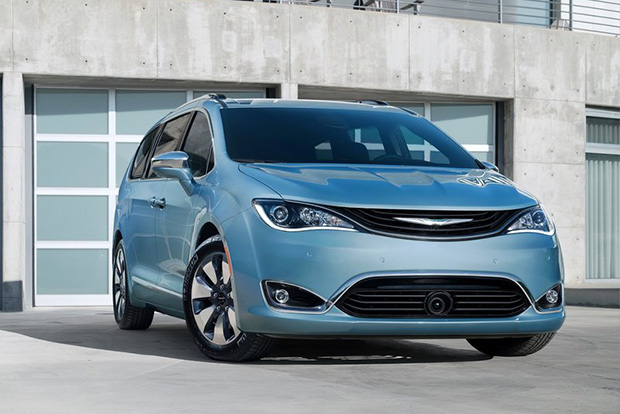 克莱斯勒全新pacifica纯电动版谍照曝光