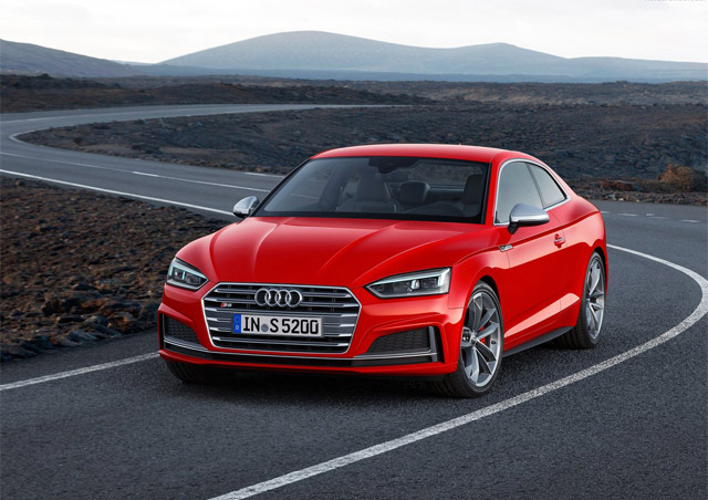 全面精进奥迪新一代a5s5coupe德国发布