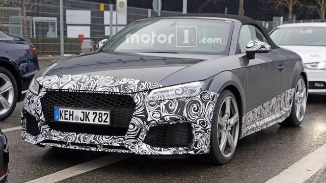 奥迪新款TT谍照曝光 细节调整升级