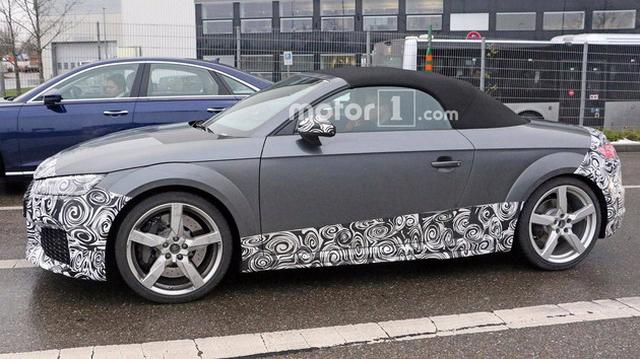 奥迪新款TT谍照曝光 细节调整升级