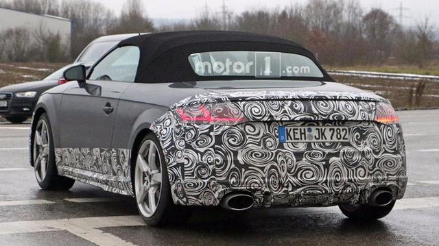 奥迪新款TT谍照曝光 细节调整升级