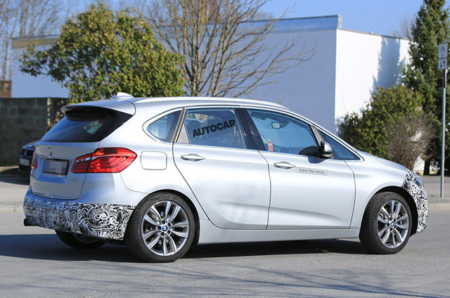 宝马2系中期改款车型谍照曝光 或将下半年推出