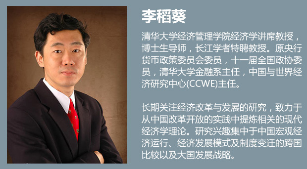 中国与世界经济研究中心主任李稻葵先生简介】