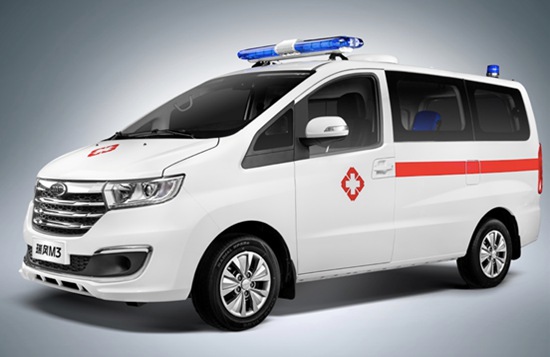定位为"科技先锋,流动医疗专家",瑞风m3/m4救护车是基于瑞风商务车