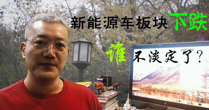新能源车板块大跌谁不淡定了？